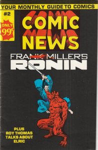 Comic News # 2 FN+ New Media Publishing Frank Miller's Ronin [Y2]