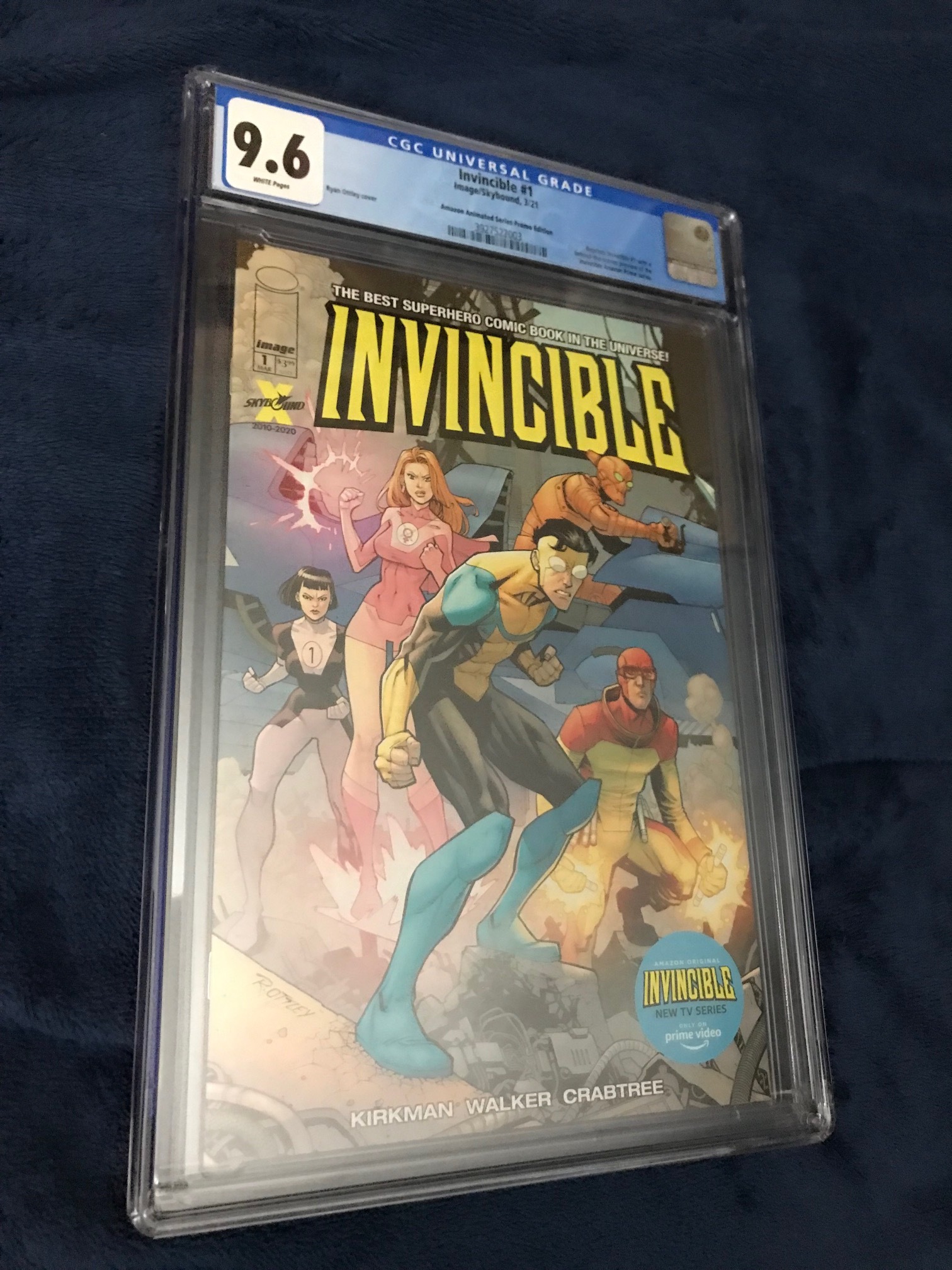 Invincible #1 CGC 9.6  Animated Series Promo Edition