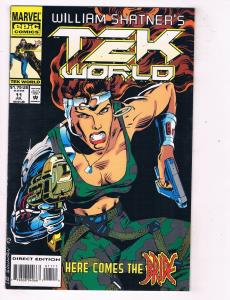 Tekworld (1992) #11 Marvel Comic Book created by William Shatner HH4 AD38