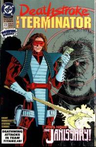 Deathstroke: The Terminator   #23, VF+ (Stock photo)