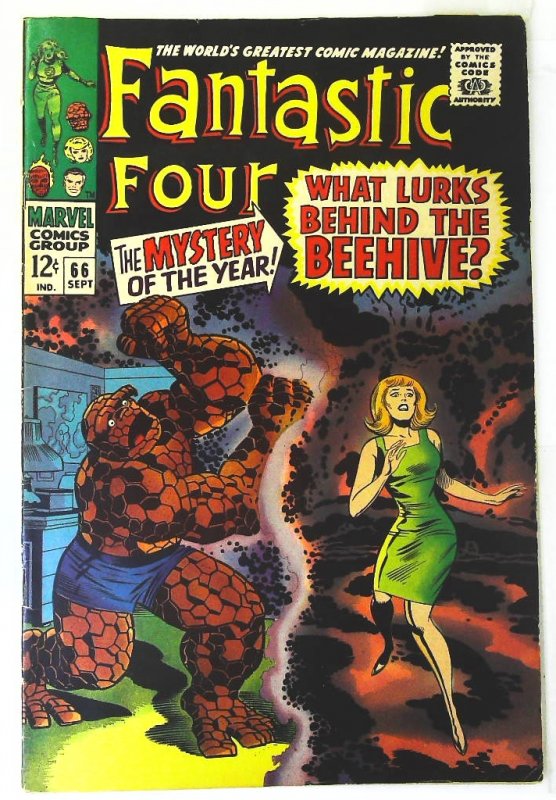 Fantastic Four (1961 series)  #66, Fine (Actual scan)