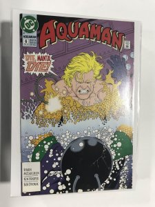 Aquaman #6 Newsstand Edition (1992) Aquaman FN3B221 FINE FN 6.0