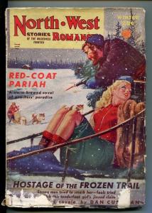 NORTHWEST ROMANCES-WINTER1946- PULP FICTION-SPICY  BOUND BABE COVER-good minus