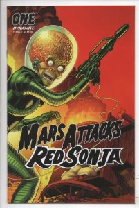 MARS ATTACKS  RED SONJA #1 E, NM-, Kitson Aliens, Horror, 2020 more MA in store
