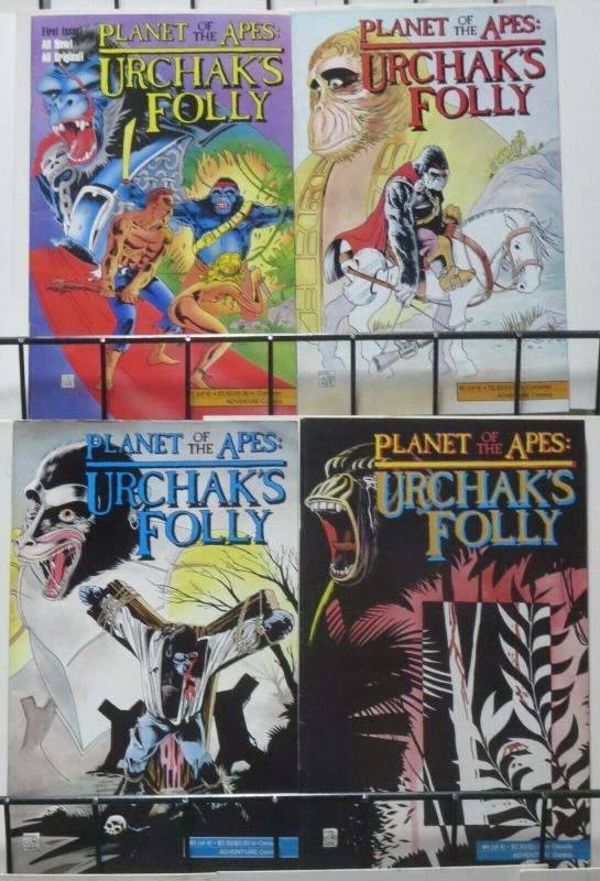 PLANET OF THE APES: URCHAK'S FOLLY (Adventure, 1991) #1-4 COMPLETE! Good human?