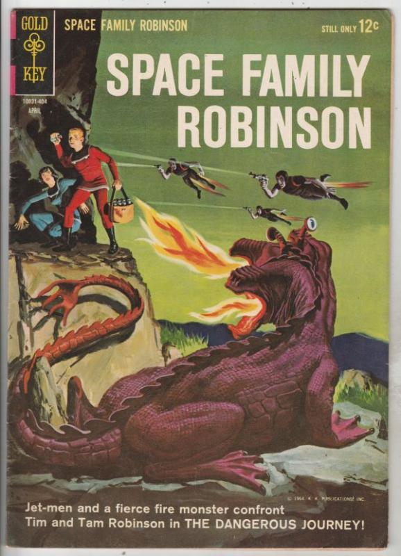 Space Family Robinson, Lost In Space #7 (Apr-64) FN/VF Mid-High-Grade Will Ro...