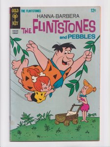 The Flintstones #44 Gold Key 1968 Vintage Hanna-Barbera Comic Book Nice Copy 