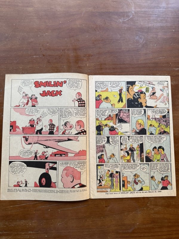 Smilin' Jack #1 (Dell Comics 1948) [VG+] 1st Issue