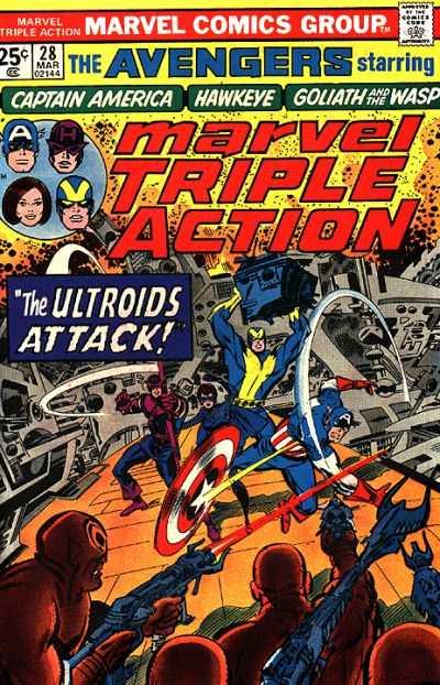 Marvel Triple Action (1972 series) #28, VF- (Stock photo)