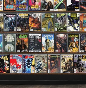 Huge Lot 140+ Comics with Batman: Gotham Knights, Aquaman, Star Wars & More!