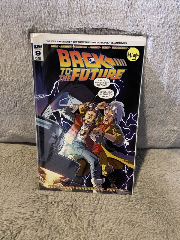 Back To the Future #9 Regular Edition (2016)