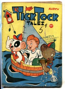 Tick Tock Tales #3--ME--funny animal comic book 1946