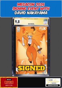 HARLEY QUINN #55 CGC SS 9.8 DAVID NAKAYAMA SIGNED MEGACON PRESALE
