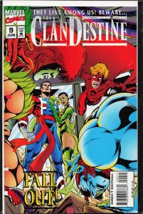 ClanDestine #9 (1995) Crimson Crusader