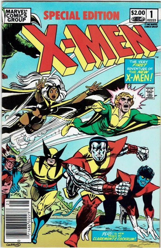 Special Edition X-Men #1 (1983) Len Wein Dave Cockrum Chris Claremont VF