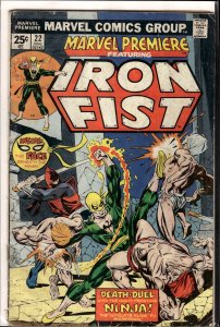 Marvel Premiere #22 (1975) Iron Fist