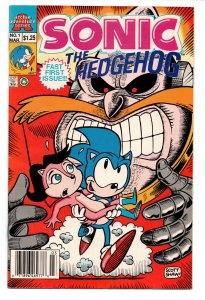 Sonic The Hedgehog #1 Mini Series - Archie - 1993 - FN 