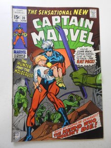 Captain Marvel #20 (1970) VG Condition