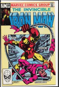 Iron Man #168 (1983) Iron Man