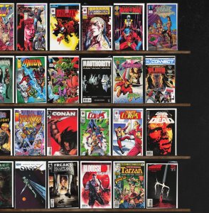 Huge Lot 140+ Comics with Marvel Previews, X-Factor, Daredevil & More!