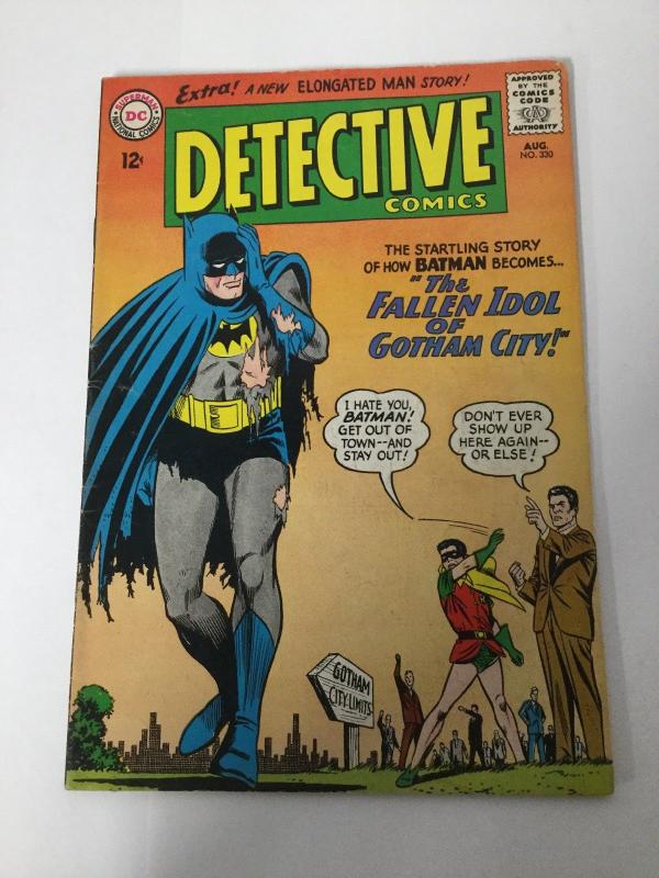 Detective Comics 330 4.0 Vg Very Good DC Comics SA 