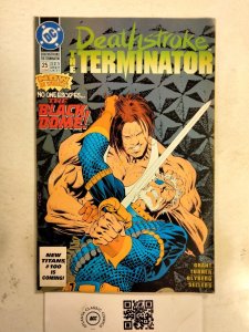 Deathstroke The Terminator #25 FN-VF DC Comics comic book 18 JW47