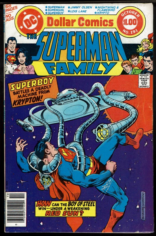 The Superman Family #191 DC Dollar Comics (1978) FN+