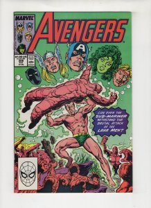 The Avengers #306 The Lava Men Copper Age MARVEL