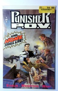 The Punisher: P.O.V. #1 (1991) Marvel Comics 1st Print Comic Book