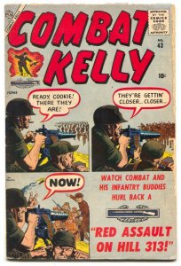 Combat Kelly #43  1957 - Atlas  -VG - Comic Book