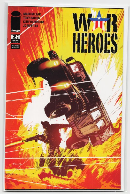 War Heroes #2 Cover B (2008)