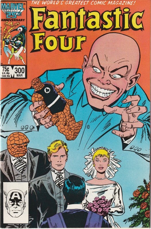 Fantastic Four # 300 VF/NM Marvel 1986 Puppet Master Appearance [I8]