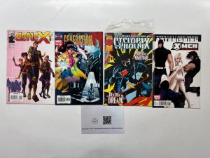 4 Marvel Comics Genext #1+Generation M #2+Cyclops & Phoenix#3+X-Men#1 104 JS46