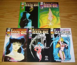 Golden Warrior Iczer-One #1-5 VF/NM complete series - antarctic press manga set