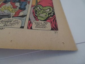 The Amazing Spider-Man #122 (1973) Death of Green Goblin Comic Book  F/VF 7.0