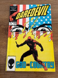Daredevil # 232 NM Marvel Comic Book Kingpin Bullseye Elektra 2 J439