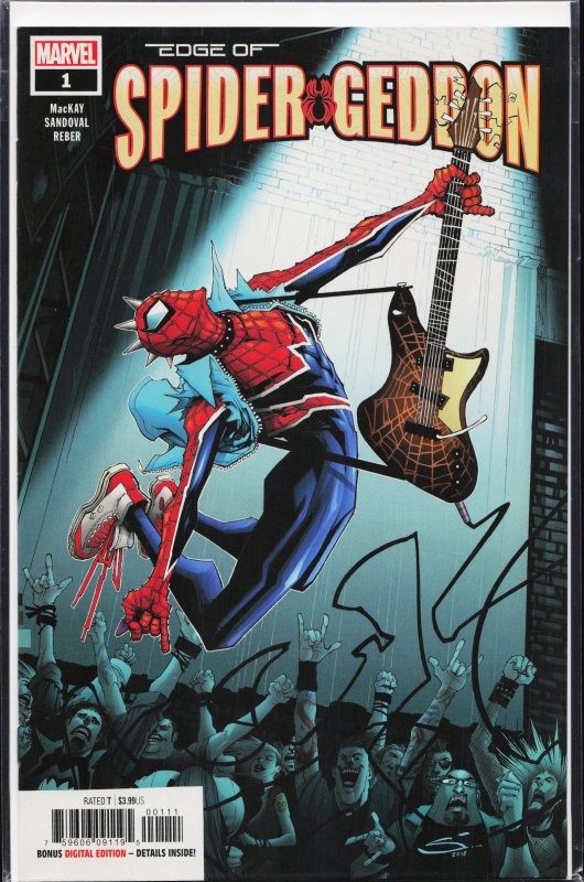 Edge of Spider-Geddon #1 (2018) Spider-Punk [Key Issue]