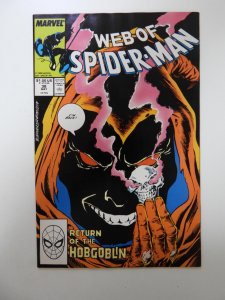 Web of Spider-Man #38 Direct Edition (1988) VF condition