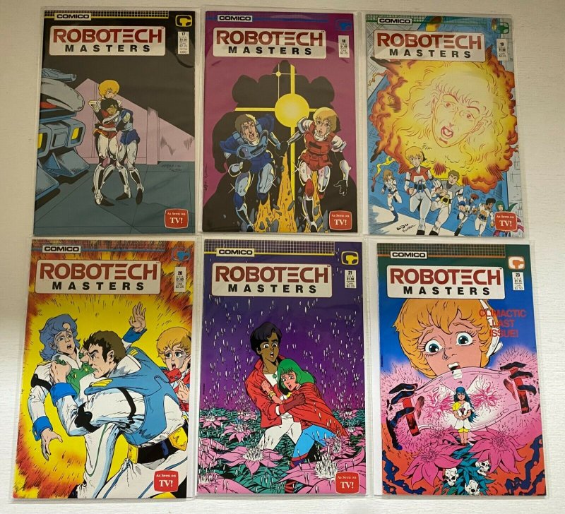 Robotech Masters lot #1-23 missing #22 Comico 22 different books (1985 to 1988) 