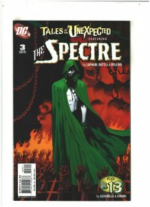 Tales of the Unexpected #3 NM- 9.2 DC Comics 2007 The Spectre & Dr. 13 