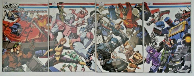 GI Joe vs. Transformers v3: Art of War ('06, DDP, of 5) All 16 Covers 