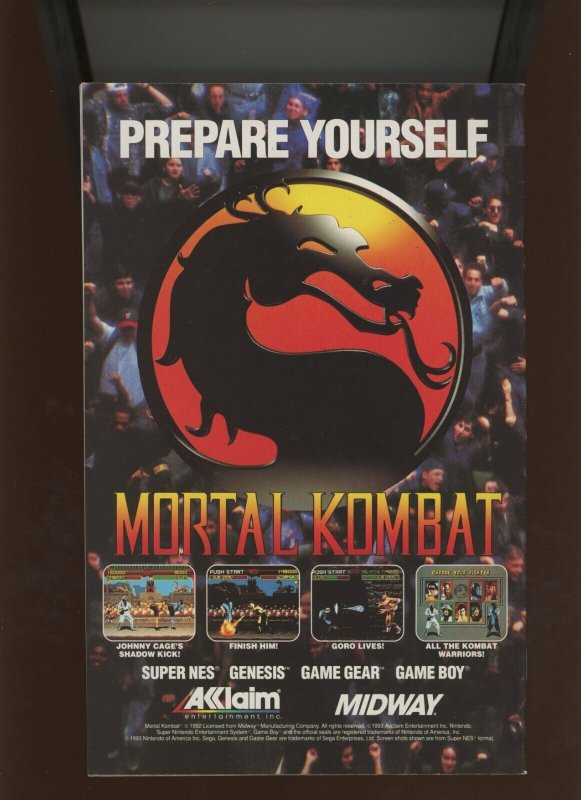 (1993) Street Fighter #1: KEY ISSUE! COMIC ADAPTATION OF THE GAME! (8.5/9.0)