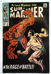 Sub-Mariner (1968 series)  #8, Fine- (Actual scan)