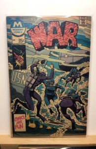 War #7 Modern Comics Cover (1976)