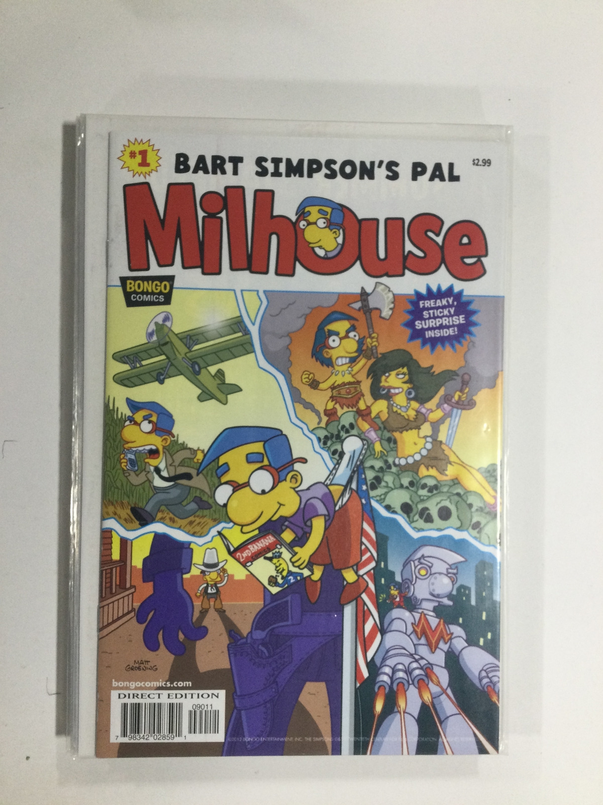 Simpsons OneShot Wonders Bart Simpson's Pal Milhouse (2012) NM5B109