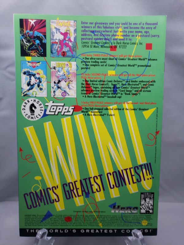 Comics' Greatest World: Barb Wire 1 1st appearance of Barb Wire NM-