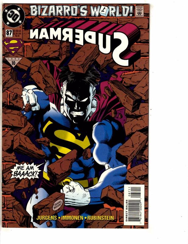 8 Superman DC Comic Book # 83 84 85 86 87 88 89 90 Atom Batman Flash Arrow J217