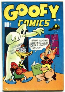 Goofy #29 1945-Nedor Golden Age Funny Animals- Frazetta illustration VG/F