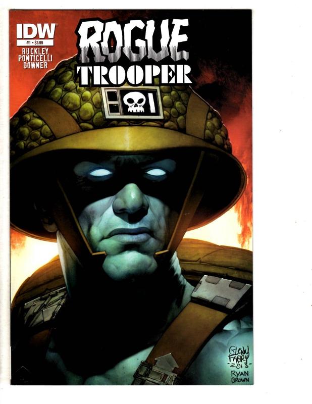 4 Rogue Trooper IDW Comic Books # 1 2 Classics # 1 2 Ruckley Ponticelli MS13
