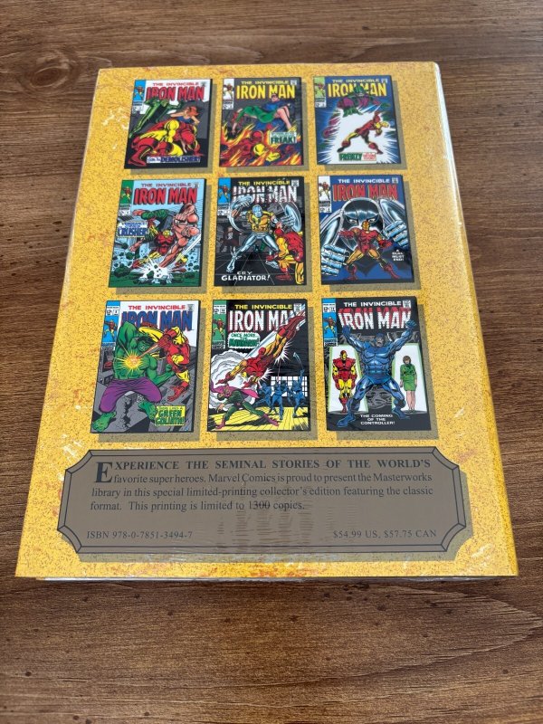 Marvel Masterworks Vol # 107 Iron Man Book Limited 1300 Sealed Copy 2 J413